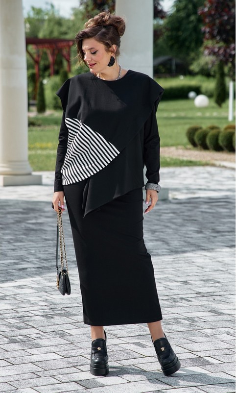 Коллекция женской одежды plus size белорусского бренда Vittoria Queen осень-зима 2025-26