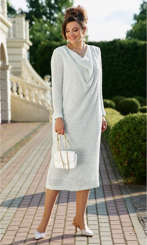 Коллекция женской одежды plus size белорусского бренда Vittoria Queen осень-зима 2025-26