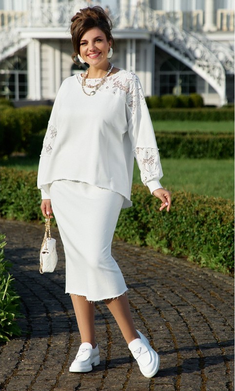 Коллекция женской одежды plus size белорусского бренда Vittoria Queen осень-зима 2025-26