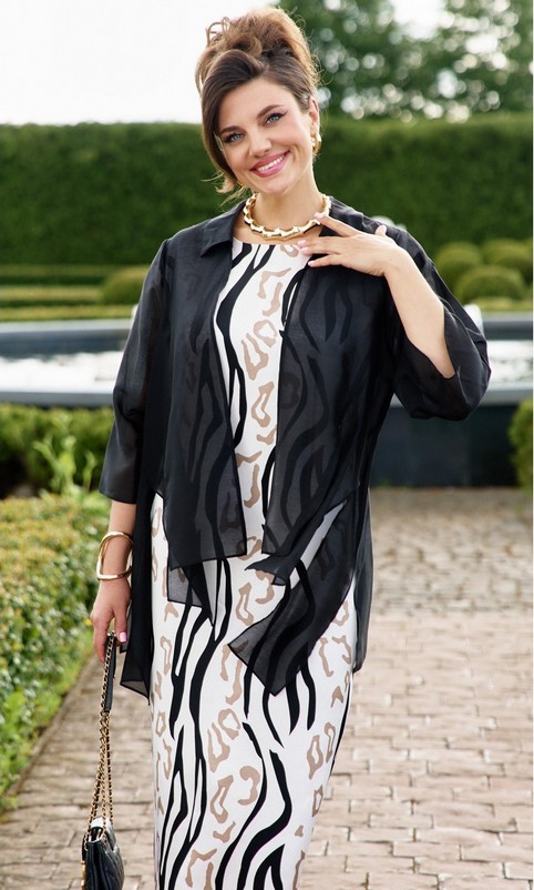 Коллекция женской одежды plus size белорусского бренда Vittoria Queen осень-зима 2025-26