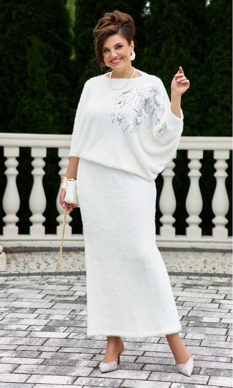 Коллекция женской одежды plus size белорусского бренда Vittoria Queen осень-зима 2025-26