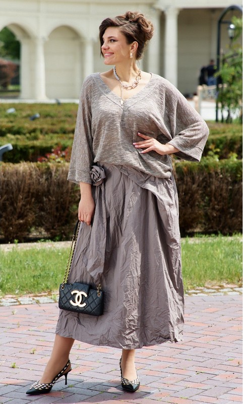 Коллекция женской одежды plus size белорусского бренда Vittoria Queen осень-зима 2025-26