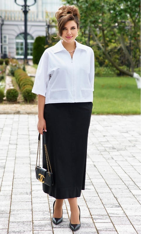 Коллекция женской одежды plus size белорусского бренда Vittoria Queen осень-зима 2025-26