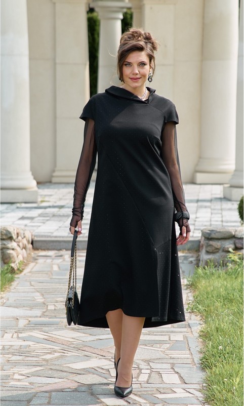 Коллекция женской одежды plus size белорусского бренда Vittoria Queen осень-зима 2025-26