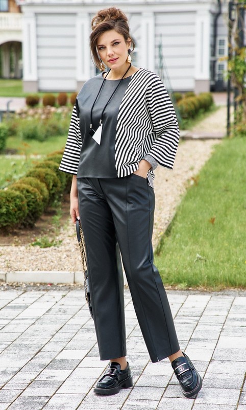 Коллекция женской одежды plus size белорусского бренда Vittoria Queen осень-зима 2025-26