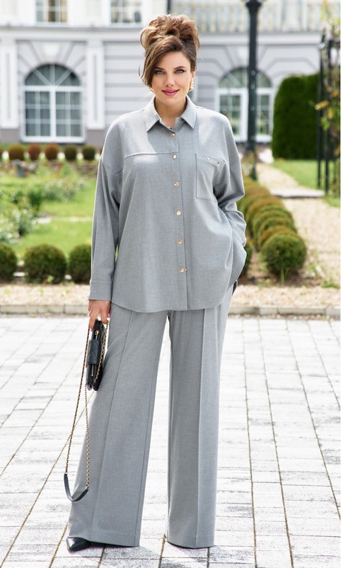 Коллекция женской одежды plus size белорусского бренда Vittoria Queen осень-зима 2025-26