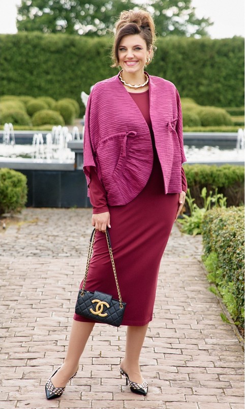Коллекция женской одежды plus size белорусского бренда Vittoria Queen осень-зима 2025-26