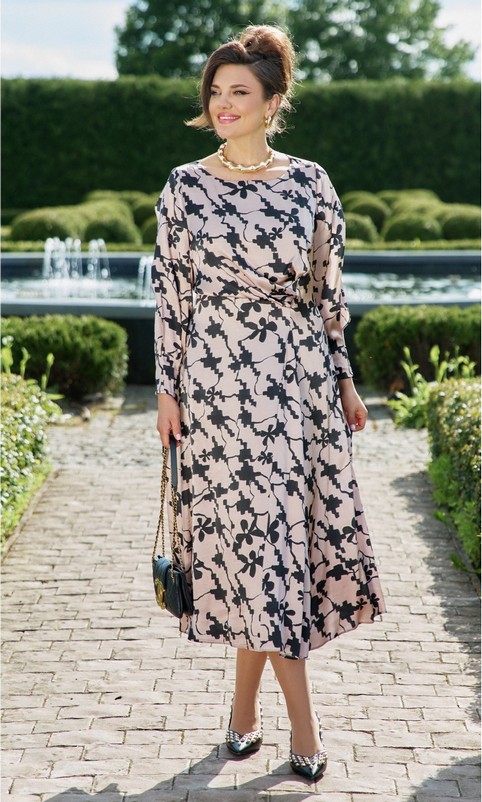 Коллекция женской одежды plus size белорусского бренда Vittoria Queen осень-зима 2025-26