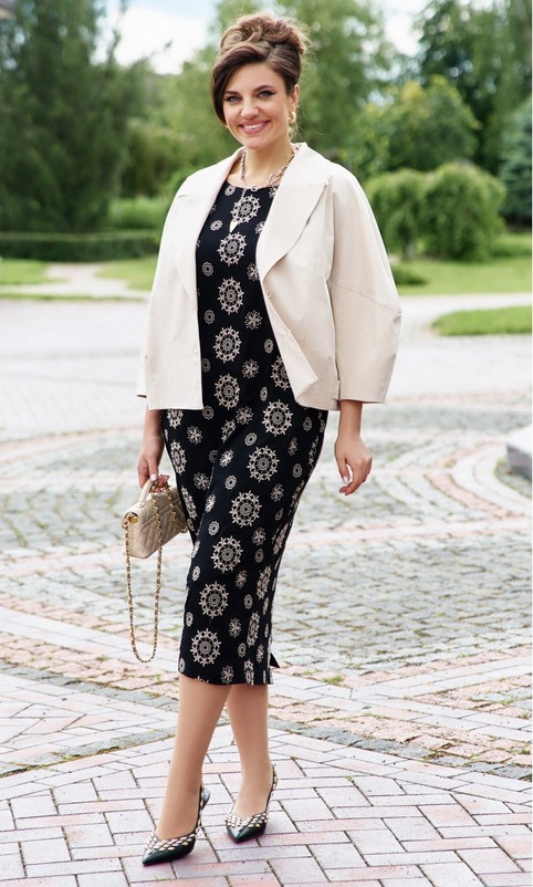 Коллекция женской одежды plus size белорусского бренда Vittoria Queen осень-зима 2025-26