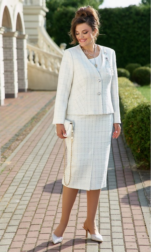 Коллекция женской одежды plus size белорусского бренда Vittoria Queen осень-зима 2025-26