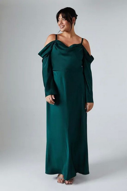 Нарядные платья plus size ирландского бренда Coast осень 2025