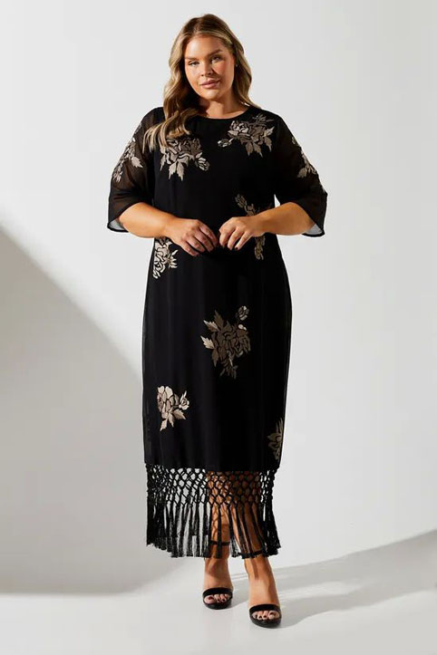 Нарядные платья plus size ирландского бренда Coast осень 2025