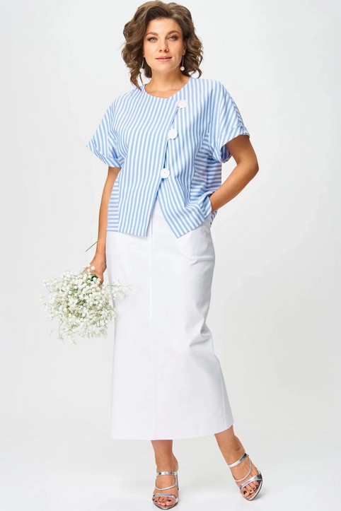 Коллекция женской одежды plus size белорусского бренда Michel Chic лето 2025
