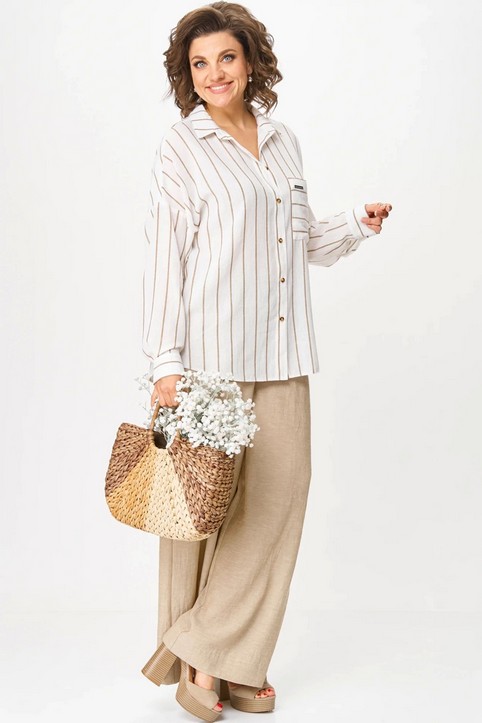 Коллекция женской одежды plus size белорусского бренда Michel Chic лето 2025