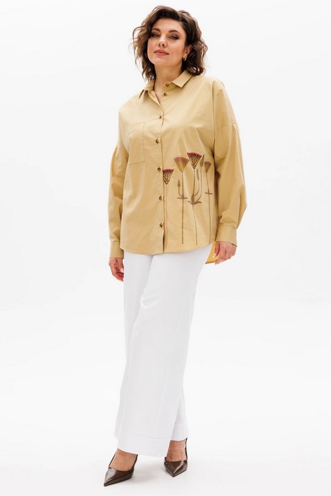Коллекция женской одежды plus size белорусского бренда Michel Chic лето 2025