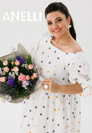 Коллекция женской одежды plus size белорусского бренда Anelli лето 2024