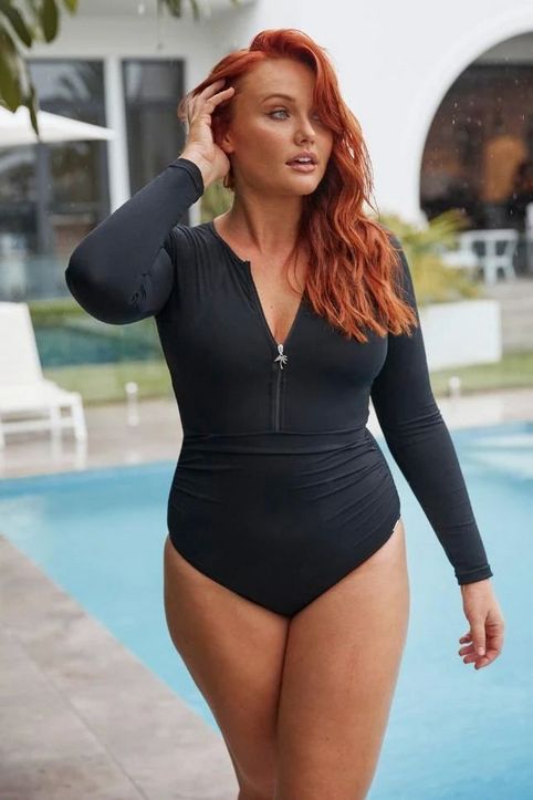 Купальники для полных женщин австралийского бренда Curvy Swimwear лето 2024