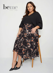 Lookbook женской одежды plus размеров австралийского бренда Beme лето 2024
