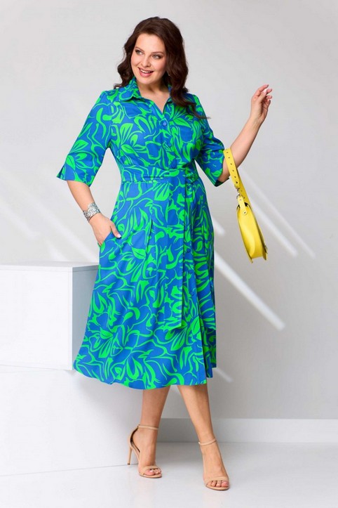 Коллекция женской одежды больших размеров белорусского бренда Асолия лето 2024