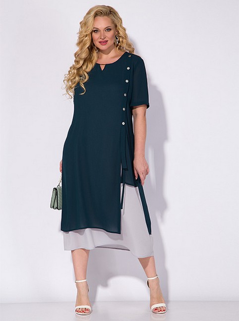 Коллекция женской одежды больших размеров белорусского бренда Liliana Style лето 2024