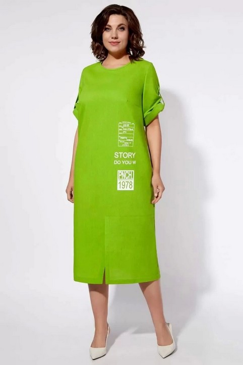 Коллекция одежды для полных девушек белорусского бренда Olga Style лето 2024
