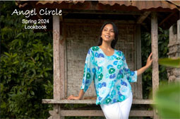 Lookbook женской одежды нестандартных размеров датского бренда Angel Circle весна 2024
