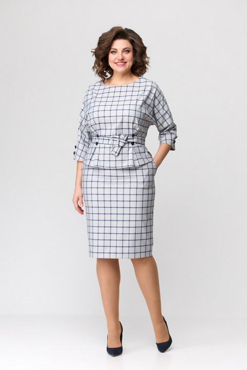 Коллекция женской одежды больших размеров белорусского бренда Bonna image весна 2024