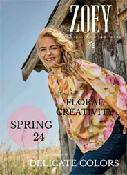 Каталог женской одежды больших размеров датского бренда ZOEY весна 2024