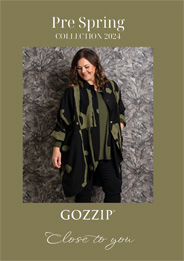 Lookbook одежды для полных женщин датского бренда Gozzip весна 2024