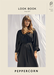 Датский lookbook женской одежды больших размеров Peppercorn осень-зима 2023-24
