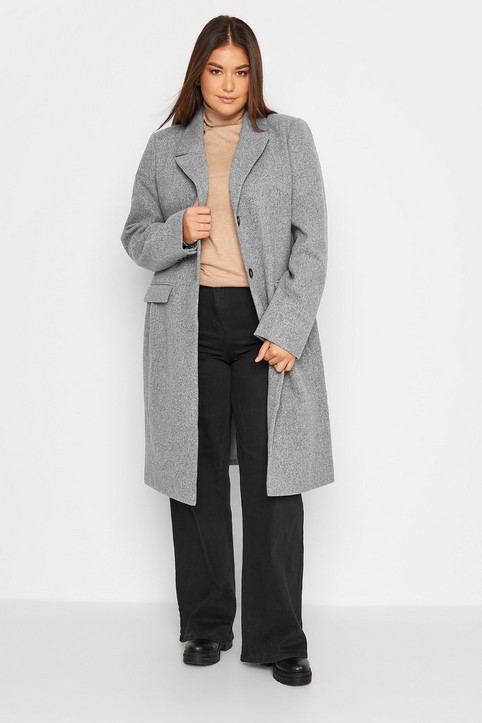 Женские пальто и полупальто больших размеров английского бренда Yours зима-весна 2024