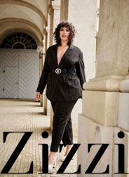 Датский lookbook женской одежды больших размеров Zizzi зима 2023-24