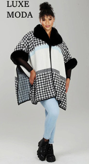 Американский lookbook молодежной женской одежды больших размеров Luxe Moda зима 2023-24