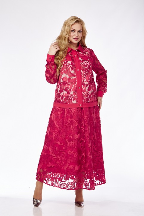 Коллекция женской одежды больших размеров белорусского бренда Pretty осень-зима 2023-24