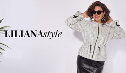 Коллекция молодежной женской одежды нестандартных размеров белорусского бренда Liliana Style осень 2023