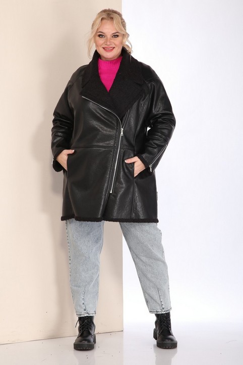 Дубленки и пальто для полных женщин белорусского бренда Celentano осень-зима 2023-2024