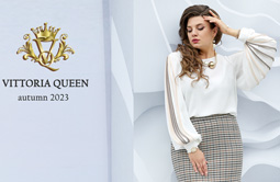 Коллекция одежды для полных девушек белорусского бренда Vittoria Queen осень 2023
