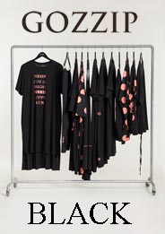 Gozzip Black - датский lookbook одежды для полных женщин весна-лето 2023