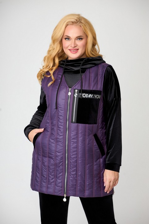 Коллекция одежды для полных женщин белорусской компании Svetlana Style зима 2022-23