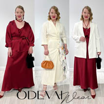 Lookbook женской одежды больших размеров российского бренда Odevai wear осень 2022