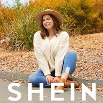 Lookbook молодежной женской одежды больших размеров китайского бренда Shein ноябрь 2022