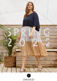 Датский lookbook одежды нестандартных размеров Zhenzi весна 2022 (Часть 4)