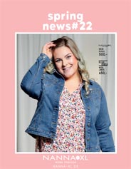 Датский каталог женской одежды plus размеров Nanna весна 2022