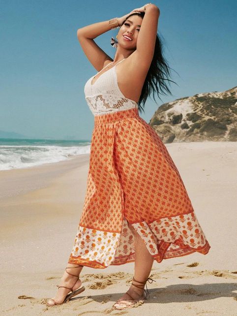 Платья для полных модниц в стиле Boho австралийского бренда Boheme Junction весна-лето 2022