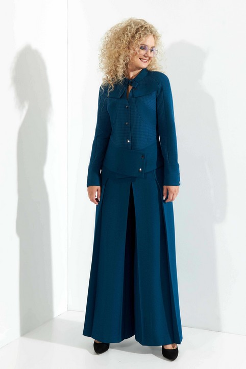 Коллекция женской одежды обычных и больших размеров белорусского бренда Euro-moda зима 2021-2022