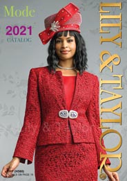 Праздничный каталог женской одежды обычных и больших размеров американского бренда Lily & Taylor 2022