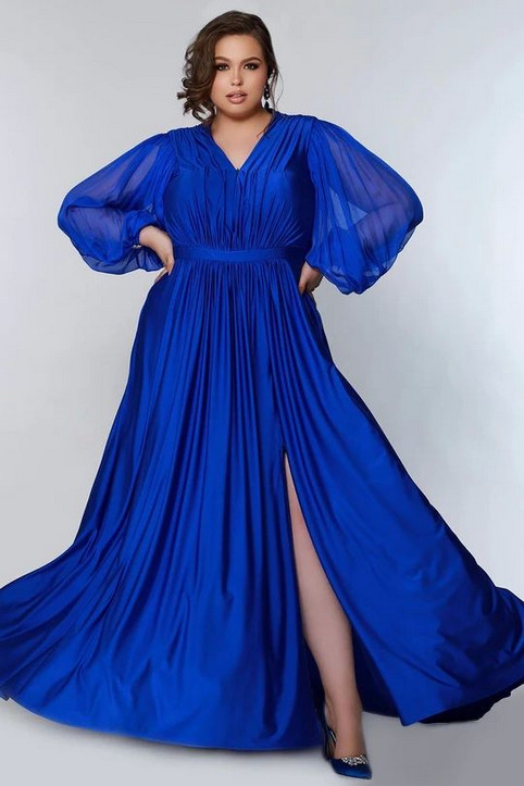 Новогодняя коллекция платьев больших размеров американского бренда Sydney's Closet 2022