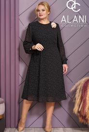 Коллекция женской одежды нестандартных размеров белорусского бренда Alani осень-зима 2021-22