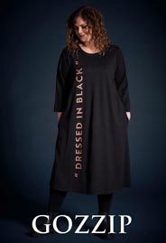 Gozzip Black - датский lookbook женской одежды больших размеров осень 2021