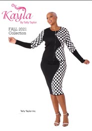 Kayla - американский lookbook платьев для полных женщин осень 2021